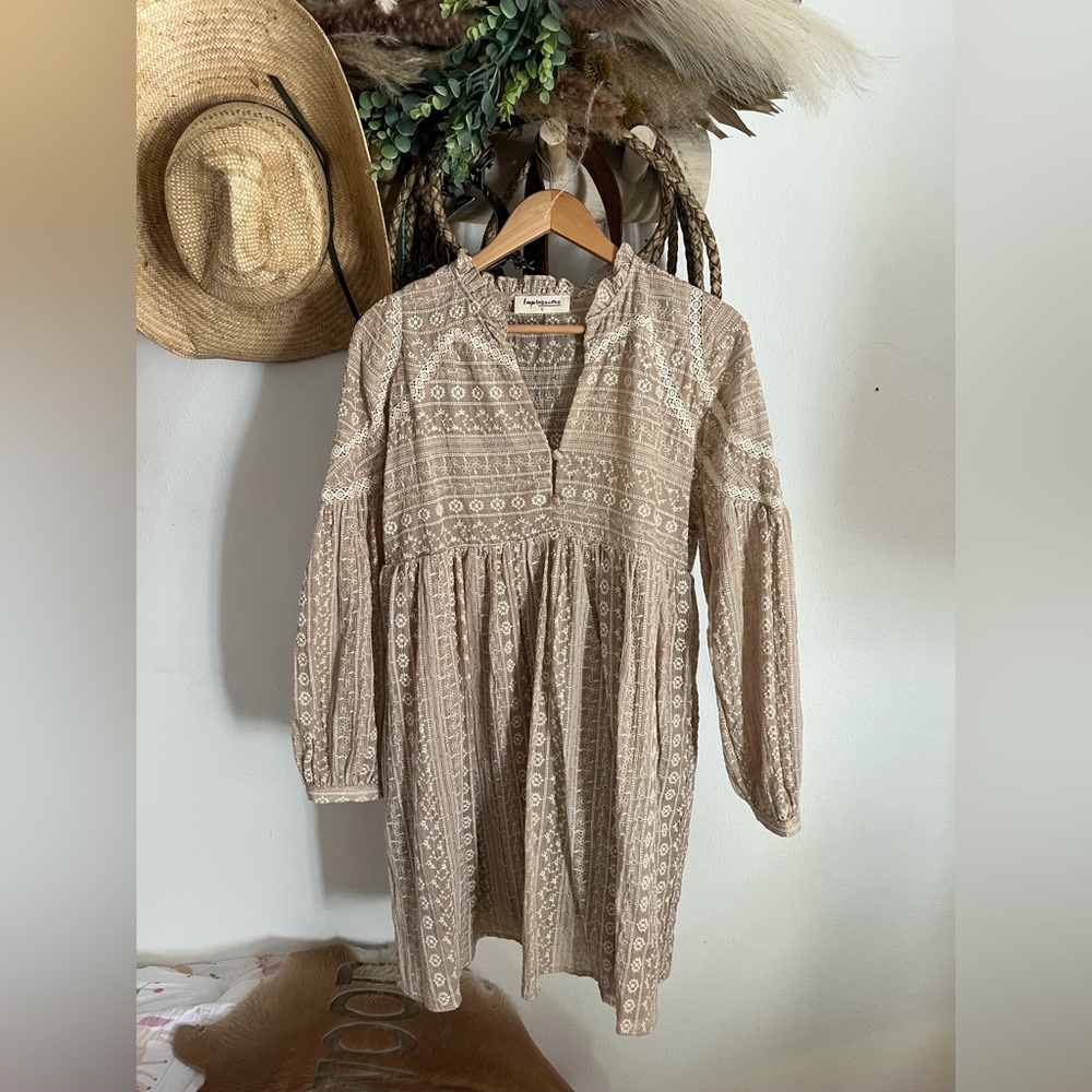 Ivory Beige Dress